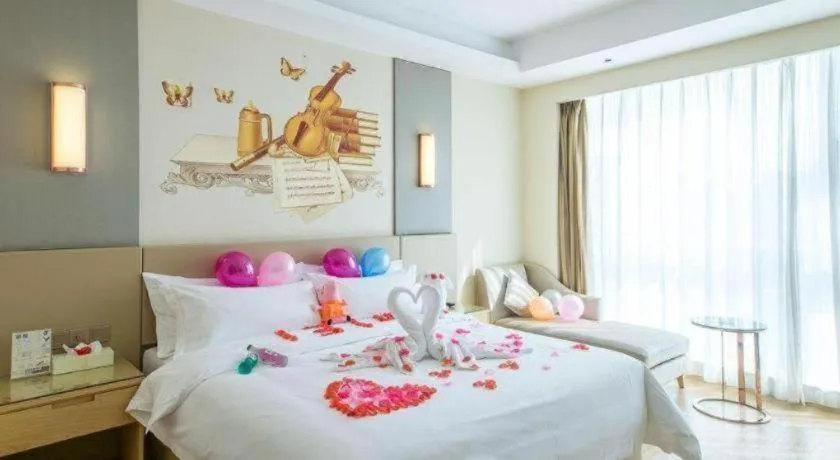 Bed in Vienna International Hotel Chengdu New International Conference and Exhibition Center Branch