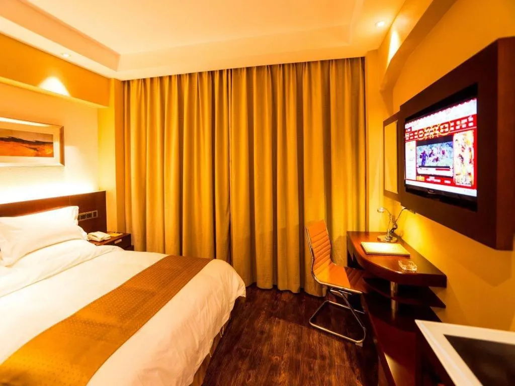 Bed in Maixinge Boutique Hotel Waigaoqiao Free Trade Zone