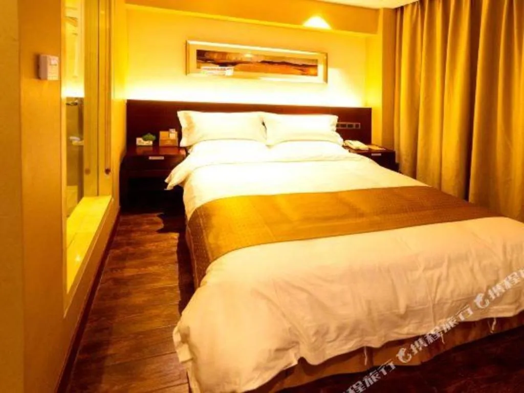 Bed in Maixinge Boutique Hotel Waigaoqiao Free Trade Zone