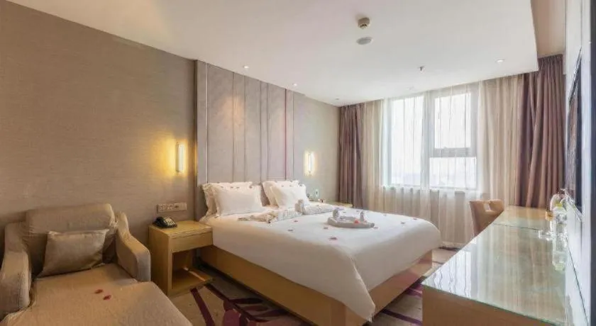 Bed in Lavande Hotel Jinan Quancheng Road Baotu Spring Branch