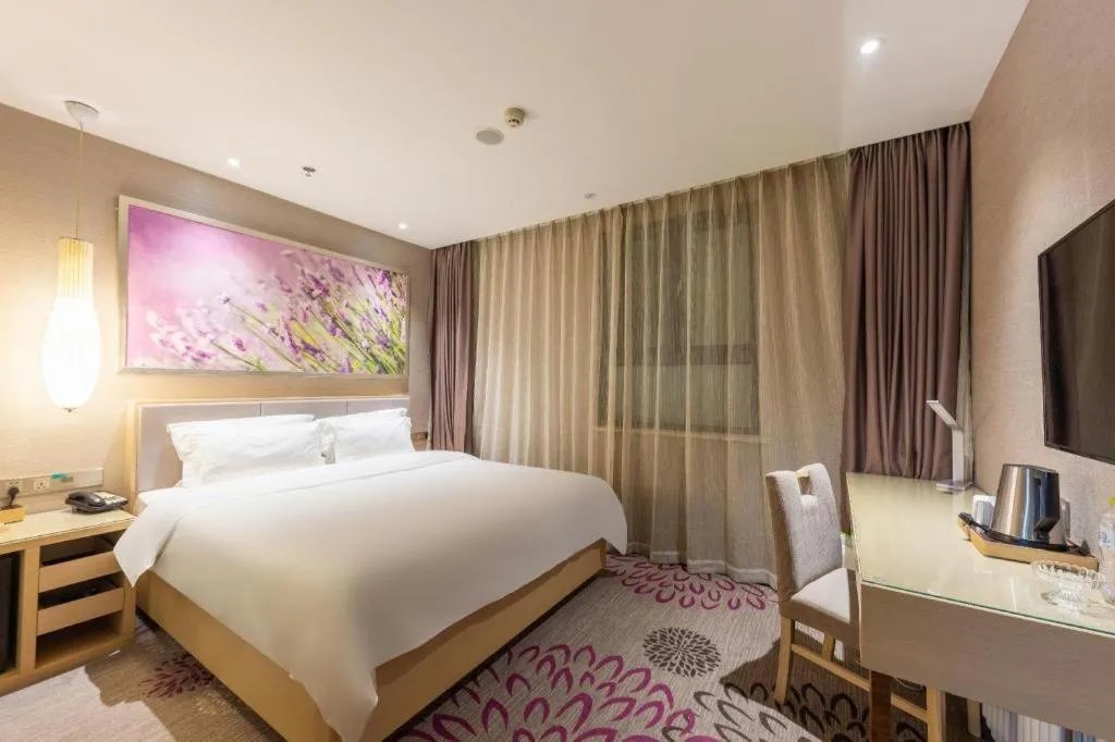 Bed in Lavande Hotel Jinan Quancheng Road Baotu Spring Branch