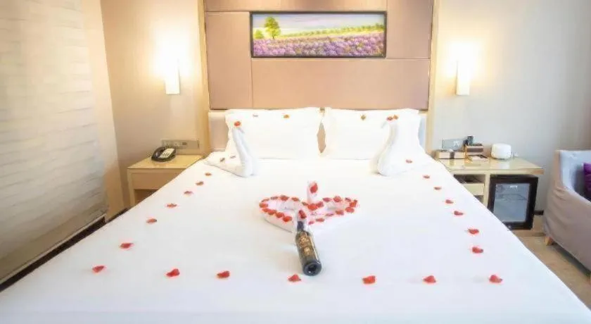 Bed in Lavande Hotel Jinan Quancheng Road Baotu Spring Branch