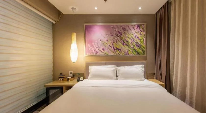 Bed in Lavande Hotel Jinan Quancheng Road Baotu Spring Branch