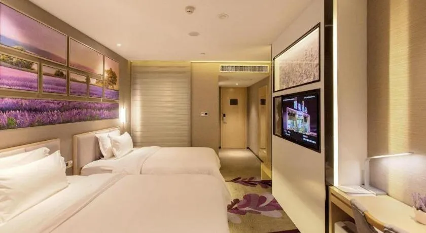Bed in Lavande Hotel Wuhan Jianghan Road Subway Station