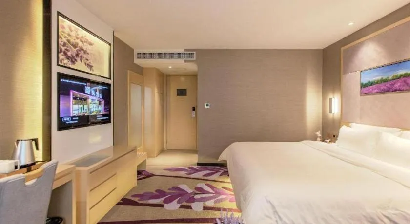 Bed in Lavande Hotel Wuhan Jianghan Road Subway Station