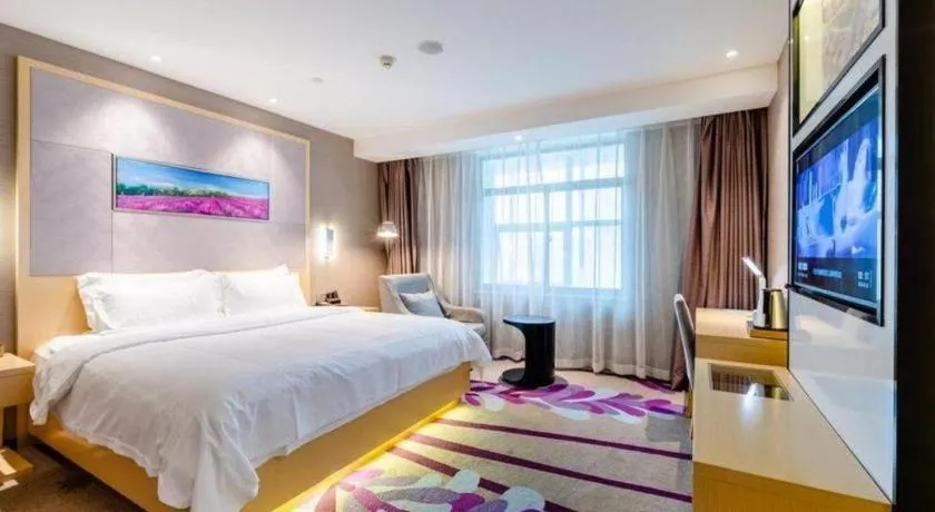 Bed in Lavande Hotel Wuhan Jianghan Road Subway Station