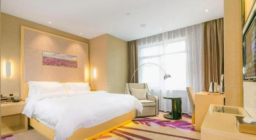Bed in Lavande Hotel Wuhan Jianghan Road Subway Station