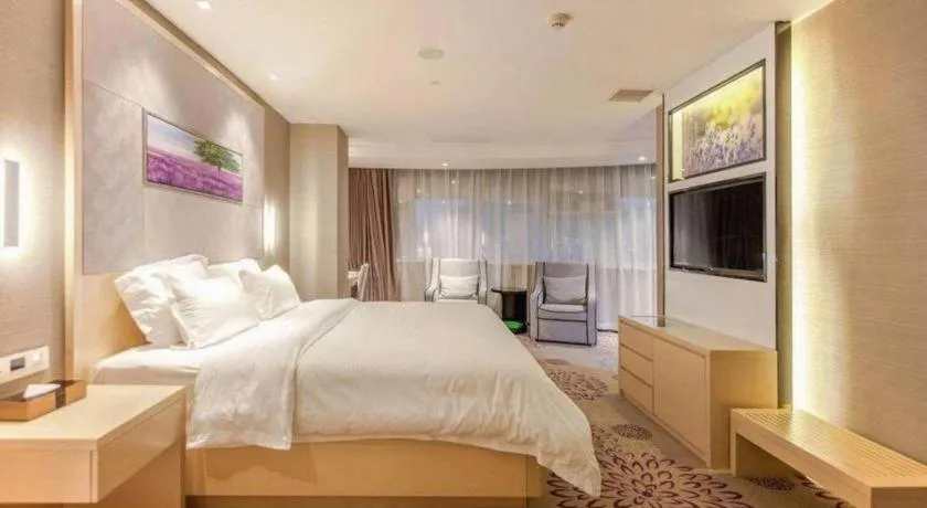 Bed in Lavande Hotel Wuhan Jianghan Road Subway Station