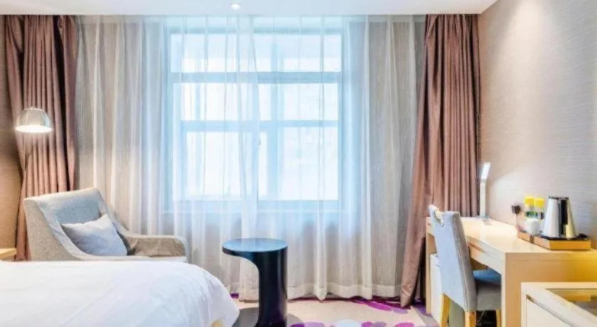 Bed in Lavande Hotel Wuhan Jianghan Road Subway Station