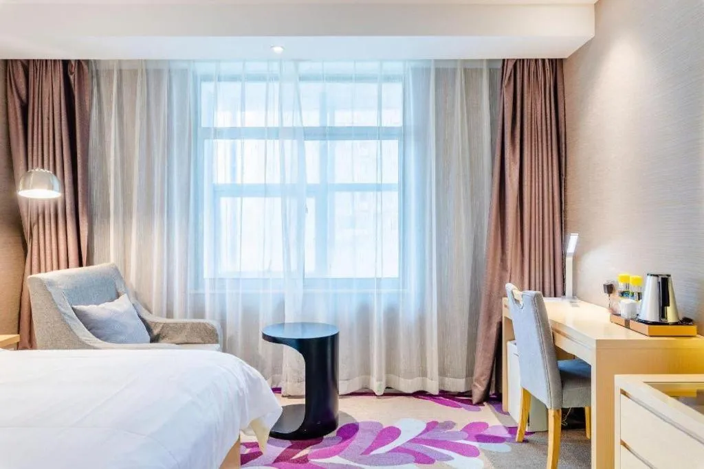 Bed in Lavande Hotel Wuhan Jianghan Road Subway Station