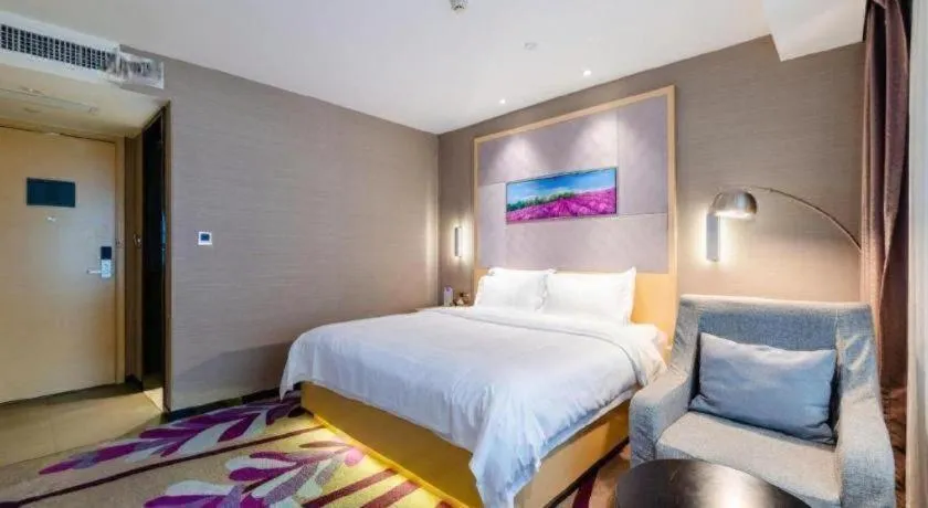 Bed in Lavande Hotel Wuhan Jianghan Road Subway Station