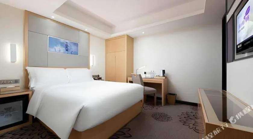 Bed in Lavande Hotel Guangzhou Shangxiajiu Pedestrian Street Hualin Temple Metro Station