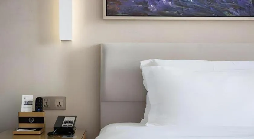 Bed in Lavande Hotel Guangzhou Shangxiajiu Pedestrian Street Hualin Temple Metro Station