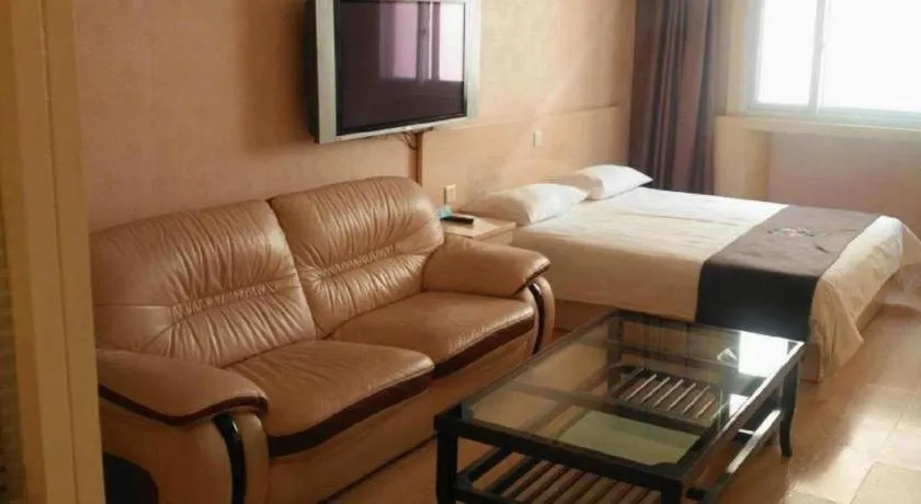Bed in Pai Hotel Tianjin Binguan Metro Station Municipal Government