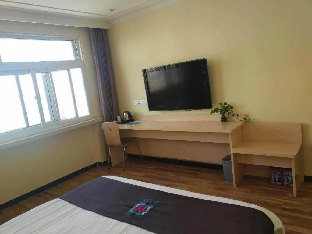 Bed in Pai Hotel Tianjin Binguan Metro Station Municipal Government