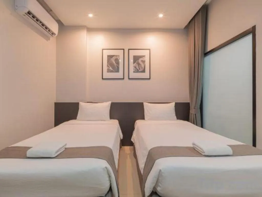 Bed in C2U Hotel Uthai Thani