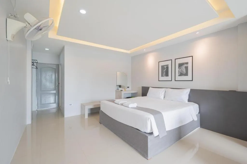 Bed in C2U Hotel Uthai Thani