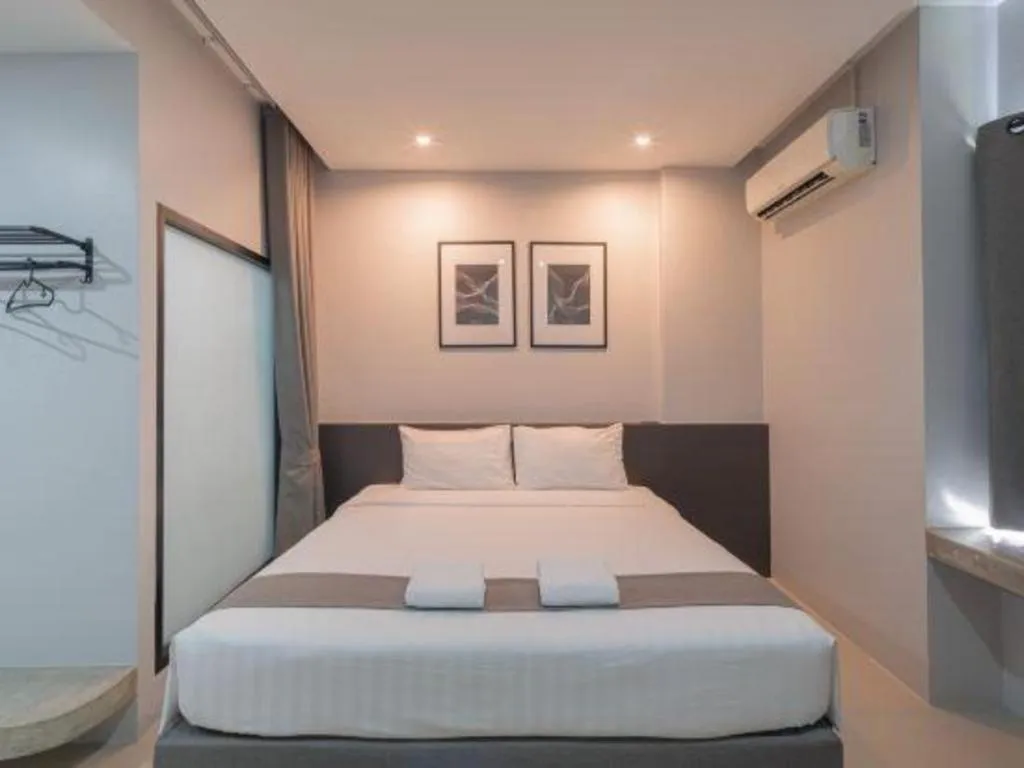 Bed in C2U Hotel Uthai Thani