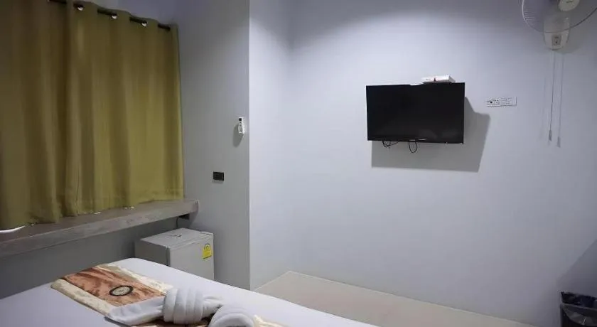 Bed in C2U Hotel Uthai Thani