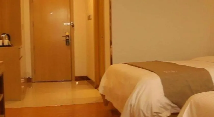 Bed in GreenTree Inn Xianning Tongcheng County Bus Station Business Hotel