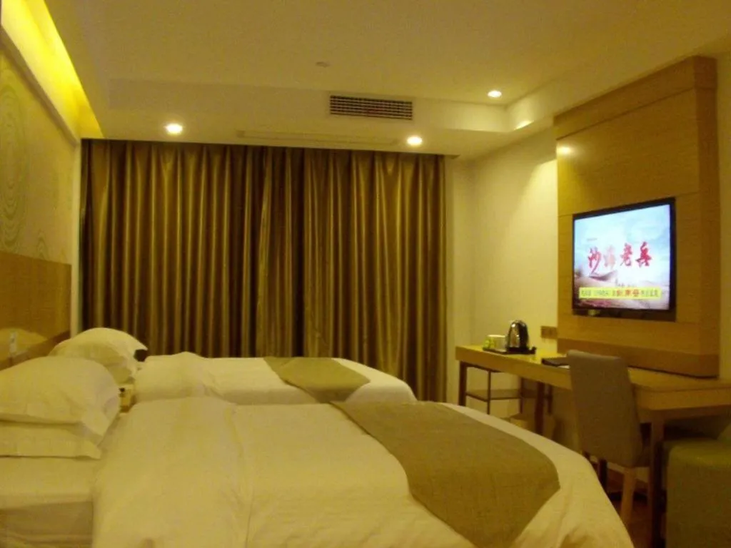 Bed in GreenTree Inn Xianning Tongcheng County Bus Station Business Hotel