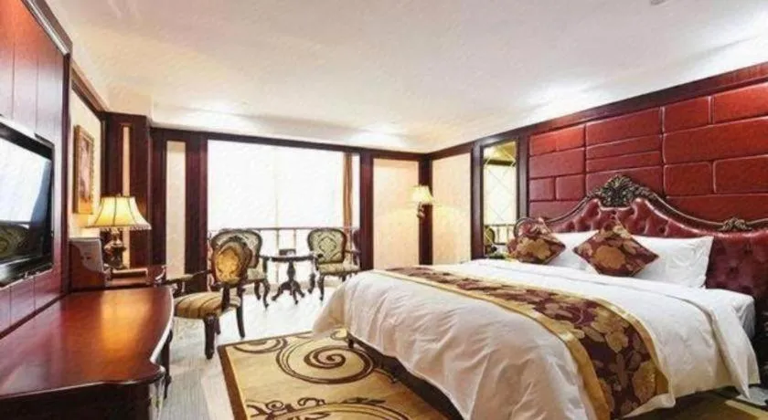 Bed in Wanjiale International Hotel
