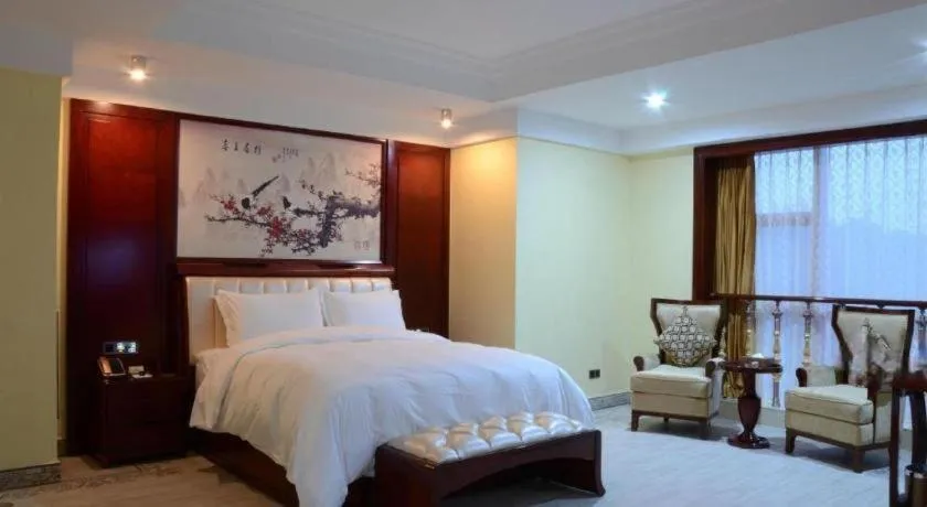 Bed in Wanjiale International Hotel