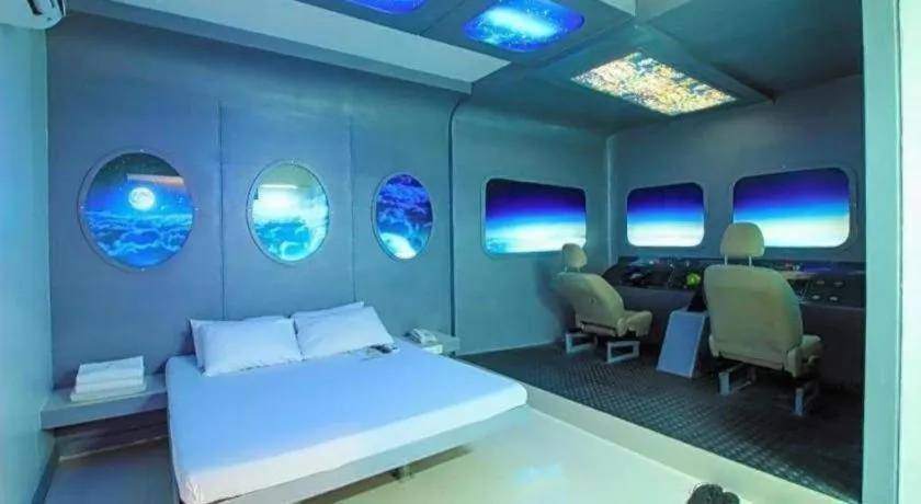 Bed in Astrotel Anonas