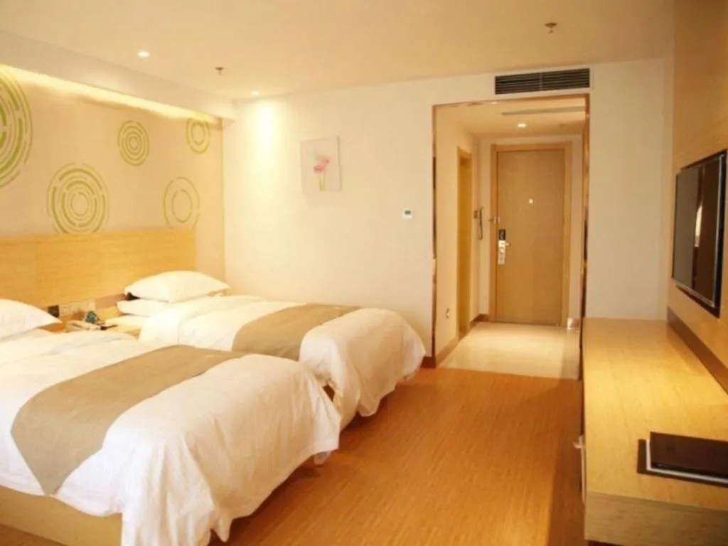 Bed in GreenTree Inn Heze Danxian Shangmaocheng Business Branch