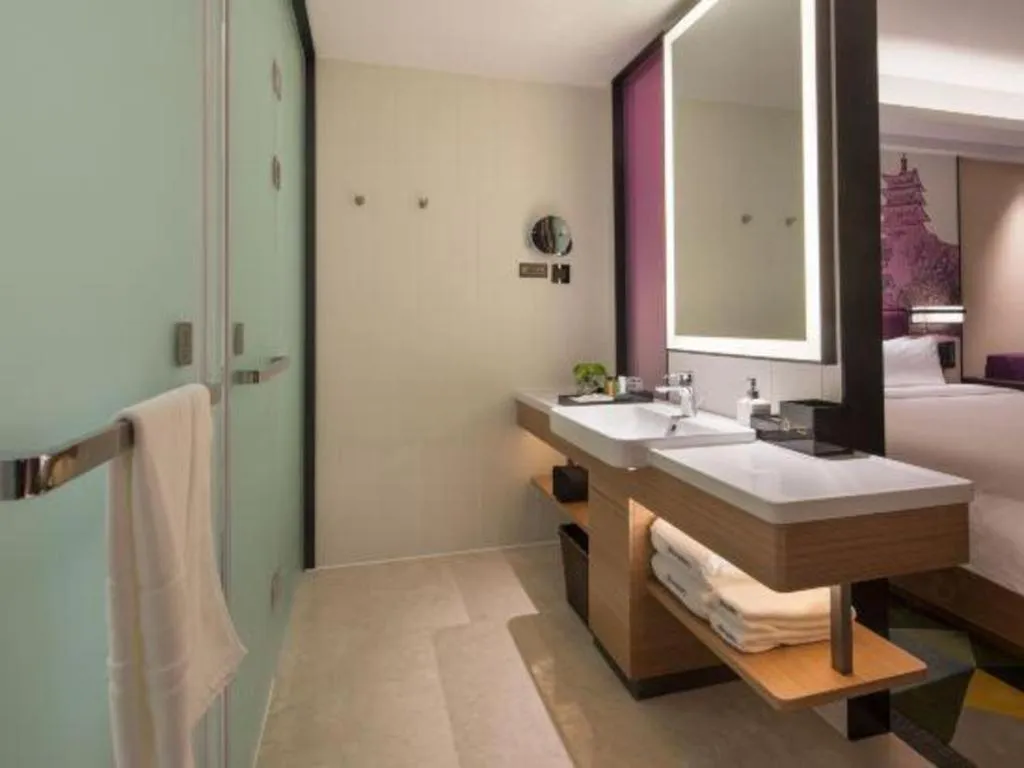 Bed in Hampton by Hilton Suzhou XiangCheng