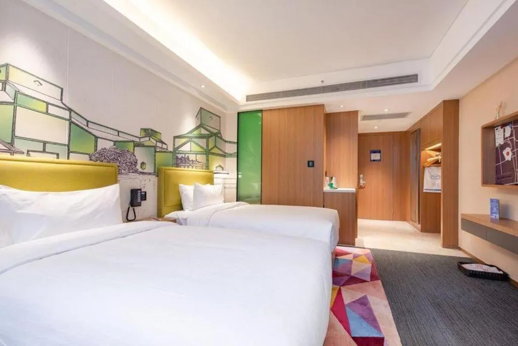 Bed in Hampton by Hilton Suzhou XiangCheng