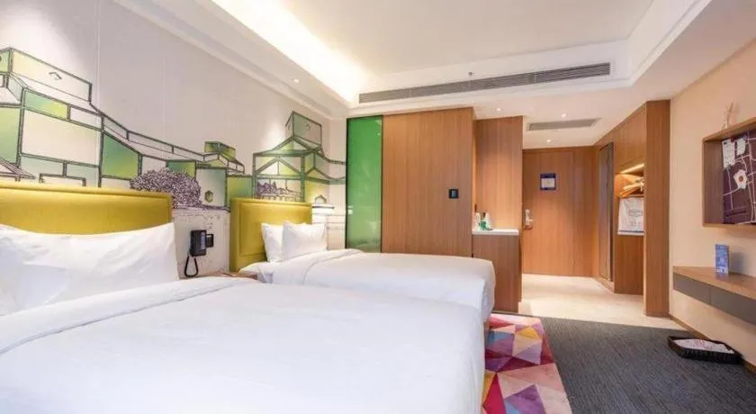 Bed in Hampton by Hilton Suzhou XiangCheng