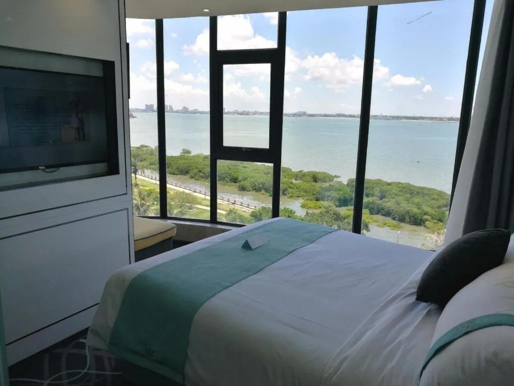 Bed in Xana Lite Zhanjiang Guanhai Corridor