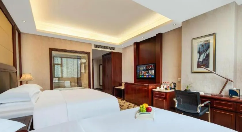 Bed in Taishun Xiangzhou New Century Hotel