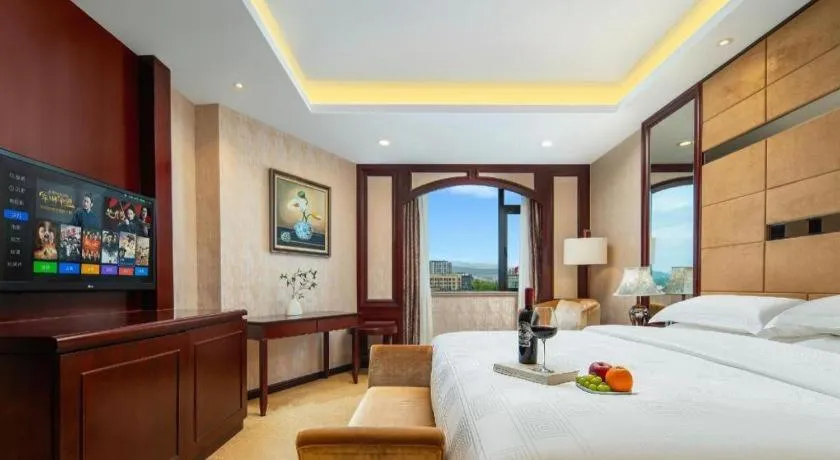 Bed in Taishun Xiangzhou New Century Hotel