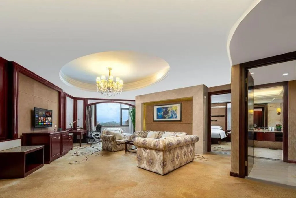 Bed in Taishun Xiangzhou New Century Hotel