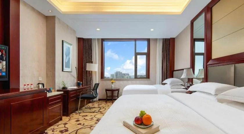 Bed in Taishun Xiangzhou New Century Hotel