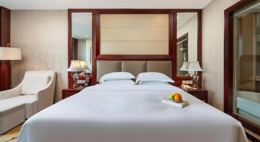 Bed in Taishun Xiangzhou New Century Hotel