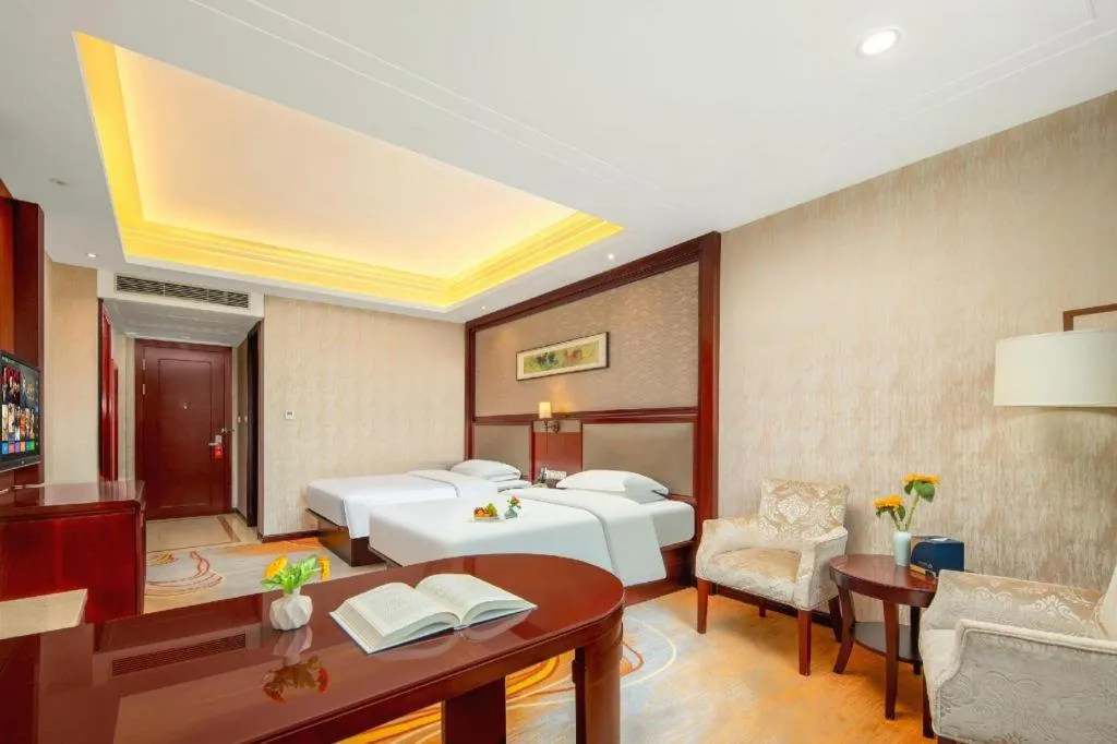 Bed in Taishun Xiangzhou New Century Hotel