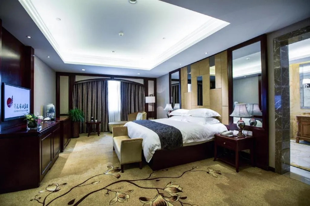 Bed in Taishun Xiangzhou New Century Hotel