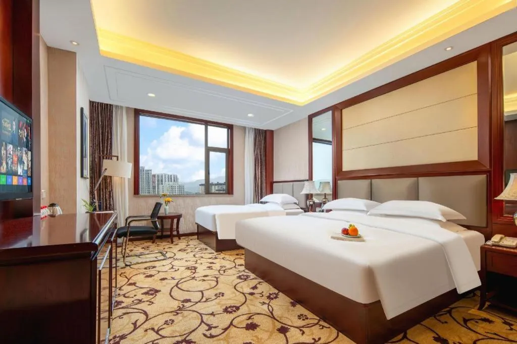 Bed in Taishun Xiangzhou New Century Hotel
