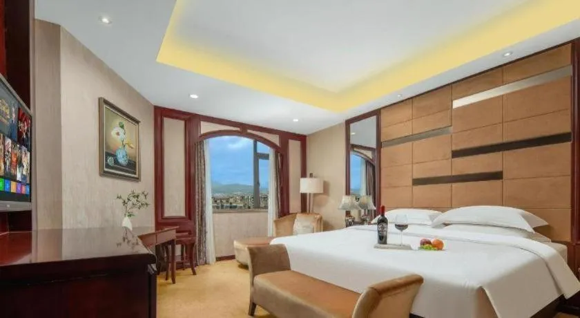 Bed in Taishun Xiangzhou New Century Hotel