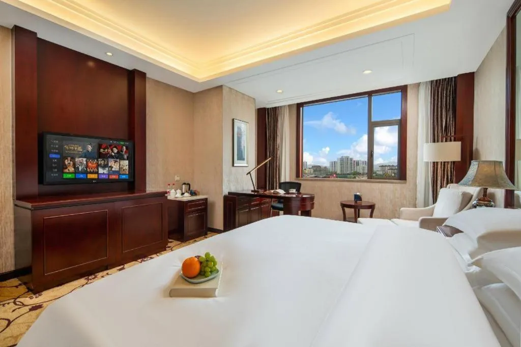Bed in Taishun Xiangzhou New Century Hotel
