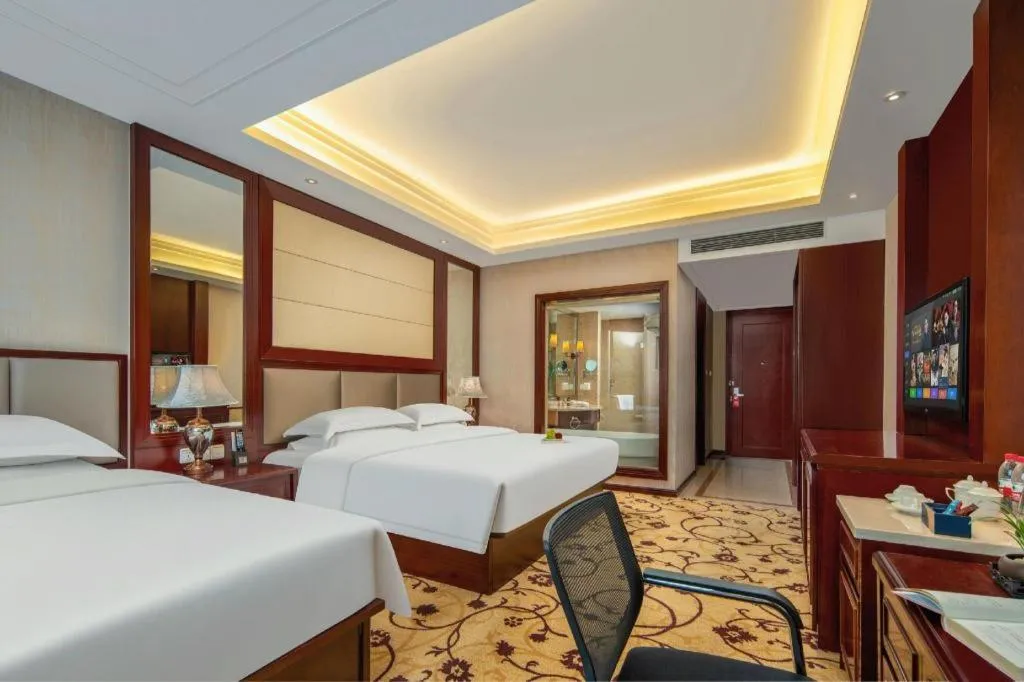 Bed in Taishun Xiangzhou New Century Hotel
