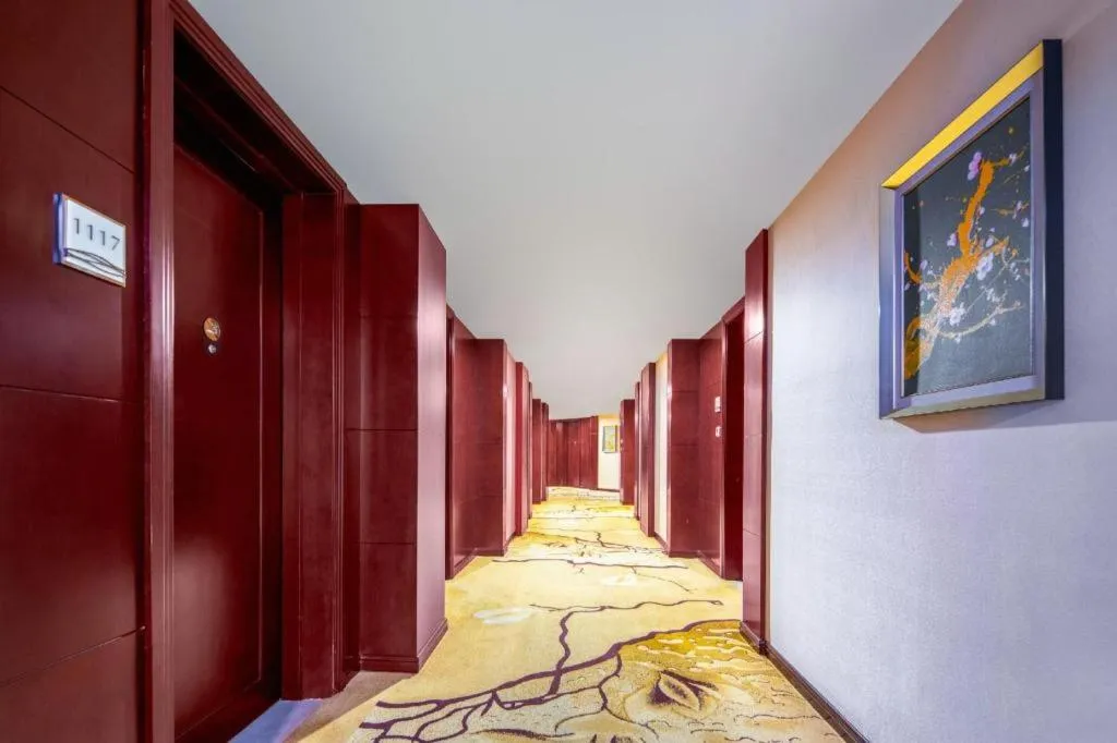 Bed in Taishun Xiangzhou New Century Hotel