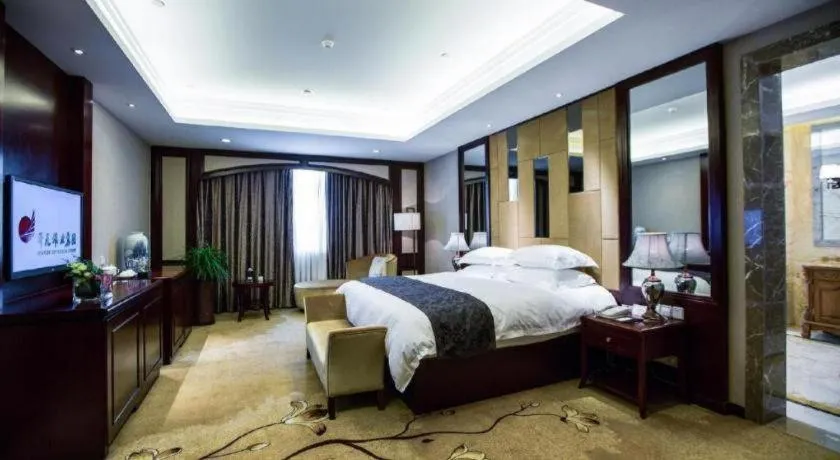 Bed in Taishun Xiangzhou New Century Hotel