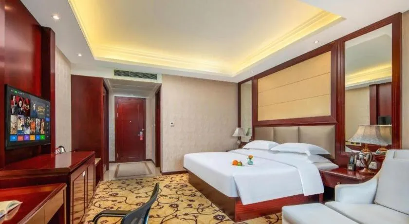 Bed in Taishun Xiangzhou New Century Hotel