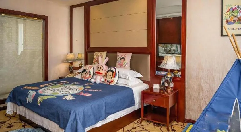 Bed in Taishun Xiangzhou New Century Hotel