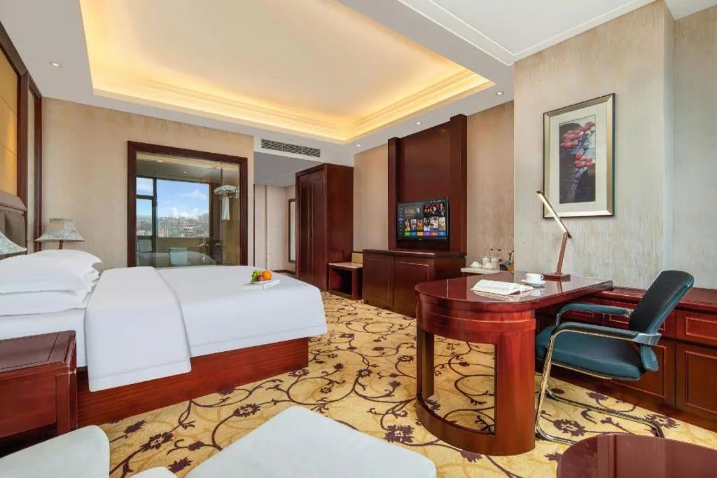 Bed in Taishun Xiangzhou New Century Hotel