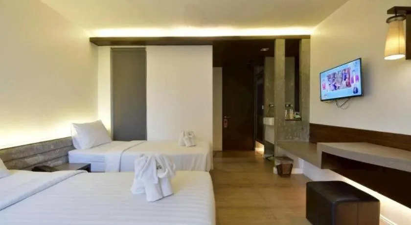 Bed in The Bangkok Venice Suite